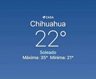 Se espera soleado con máxima de 35 grados centígrados 