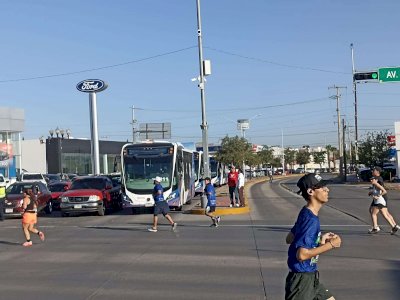 Afecta carrera servicio del Bowí por varios minutos 