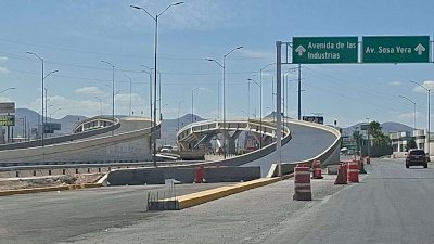 Afinan últimos detalles en puentes de Nogales e Industrias