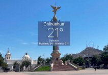 Despierta Chihuahua a 21°C; prevén domingo caluroso