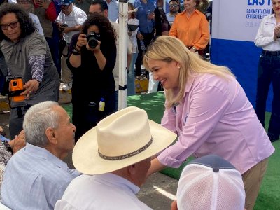Encabeza Maru arranque de obras con inversión de más de 15 mdp 