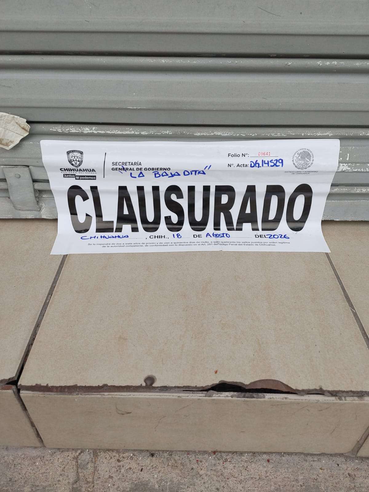 Clausuran 14 comercios con venta de licor el fin de semana 