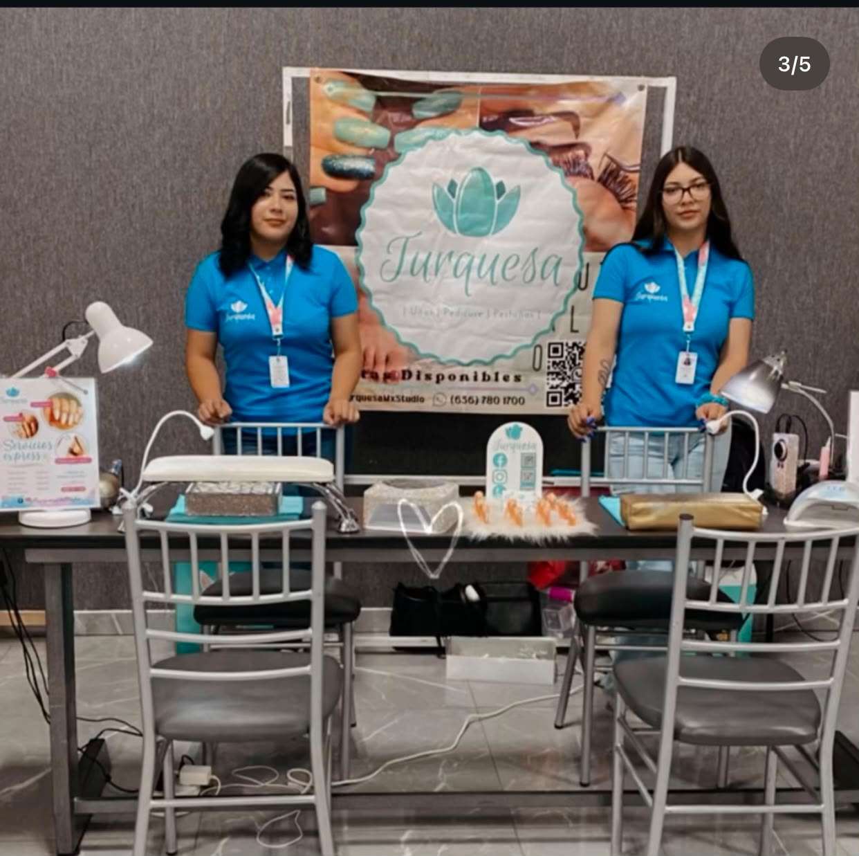 Transforma Jessica Ortega una pequeña mesa de mercado en una empresa de belleza