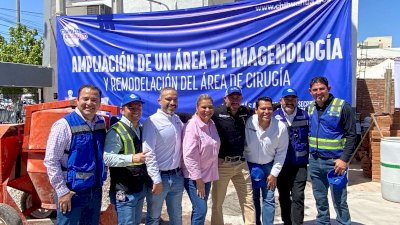 Supervisa Maru remodelación del Hospital Regional de Delicias 
