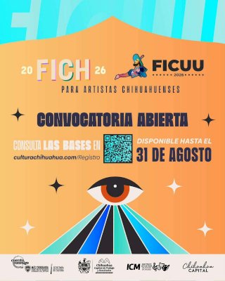 Cerrará el 31 de agosto convocatoria para artistas del Fich y Ficuu