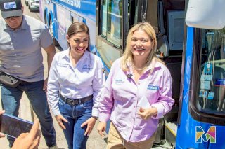 Encabezan Maru y Miriam arranque de obras en Meoqui por más de 15 mdp 