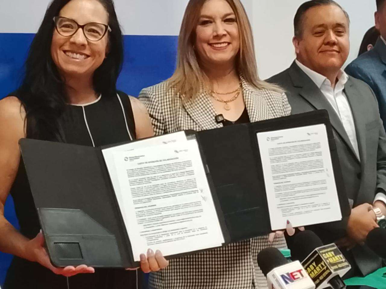 Firman alianza CECyTECH y Global Electrónica Association 