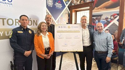 Firma municipio y sector empresarial Pacto Contra la Extorsión