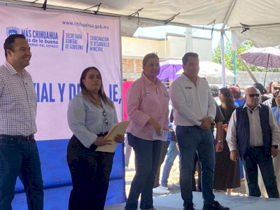 Abandera Maru inicio de obras en la Labor con inversión de 16 mdp