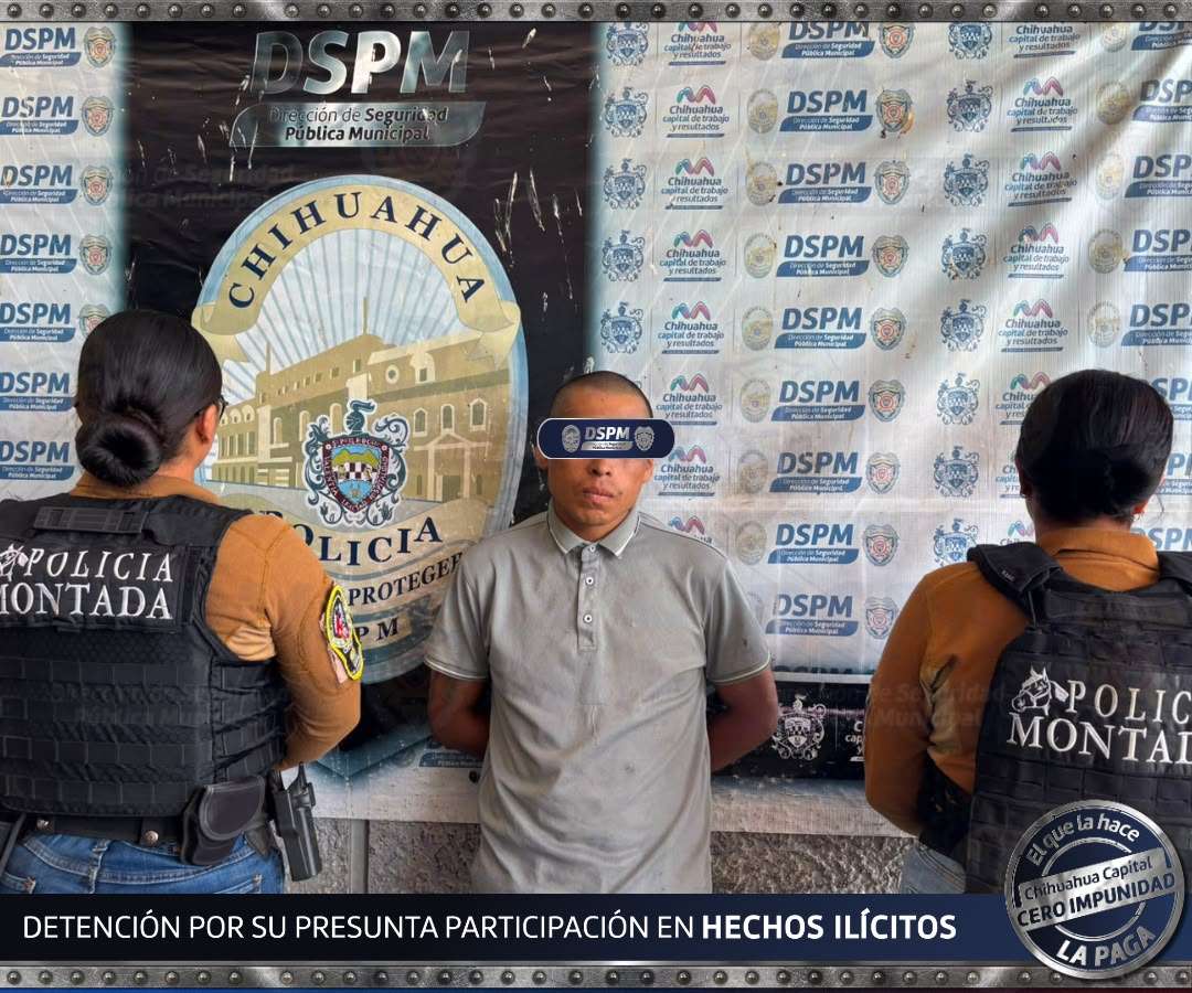 Lo detienen con cristal en Riberas de Sacramento
