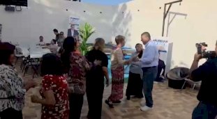 Comparte César Jáuregui tarde de baile y convivencia con militantes panistas
