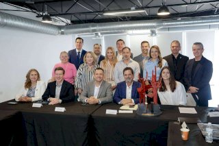 Participa Alcalde en cambio de mesa directiva del Parque Tres Presas 