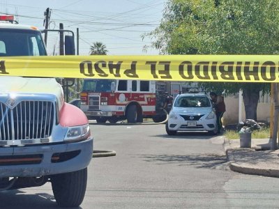 Se incendia casa abandonada en la colonia Pacífico 