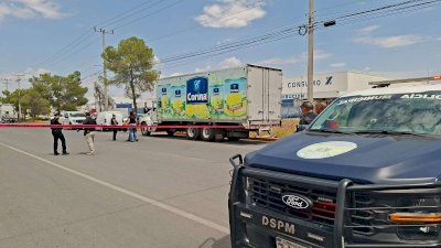 Hallan un muerto dentro de camión en Complejo Industrial 