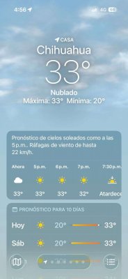Alcanza la temperatura los 33°C y sin pronóstico de lluvia