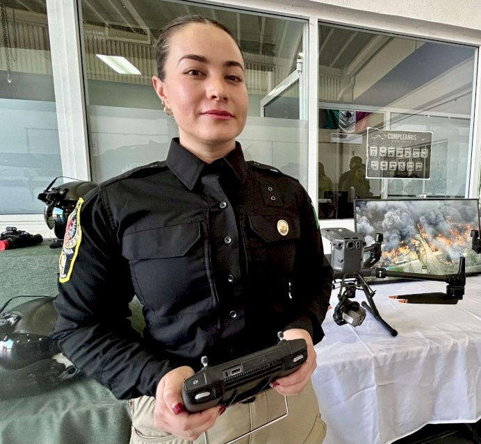 Refuerzan drones de la Dspm vigilancia, seguridad y rescates