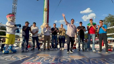 Comienza la gran final de Box de Barrios en la Plaza del Ángel