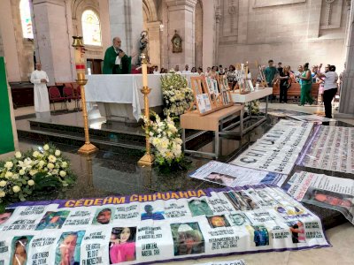 Dedican misa en Chihuahua a víctimas de desaparición forzada