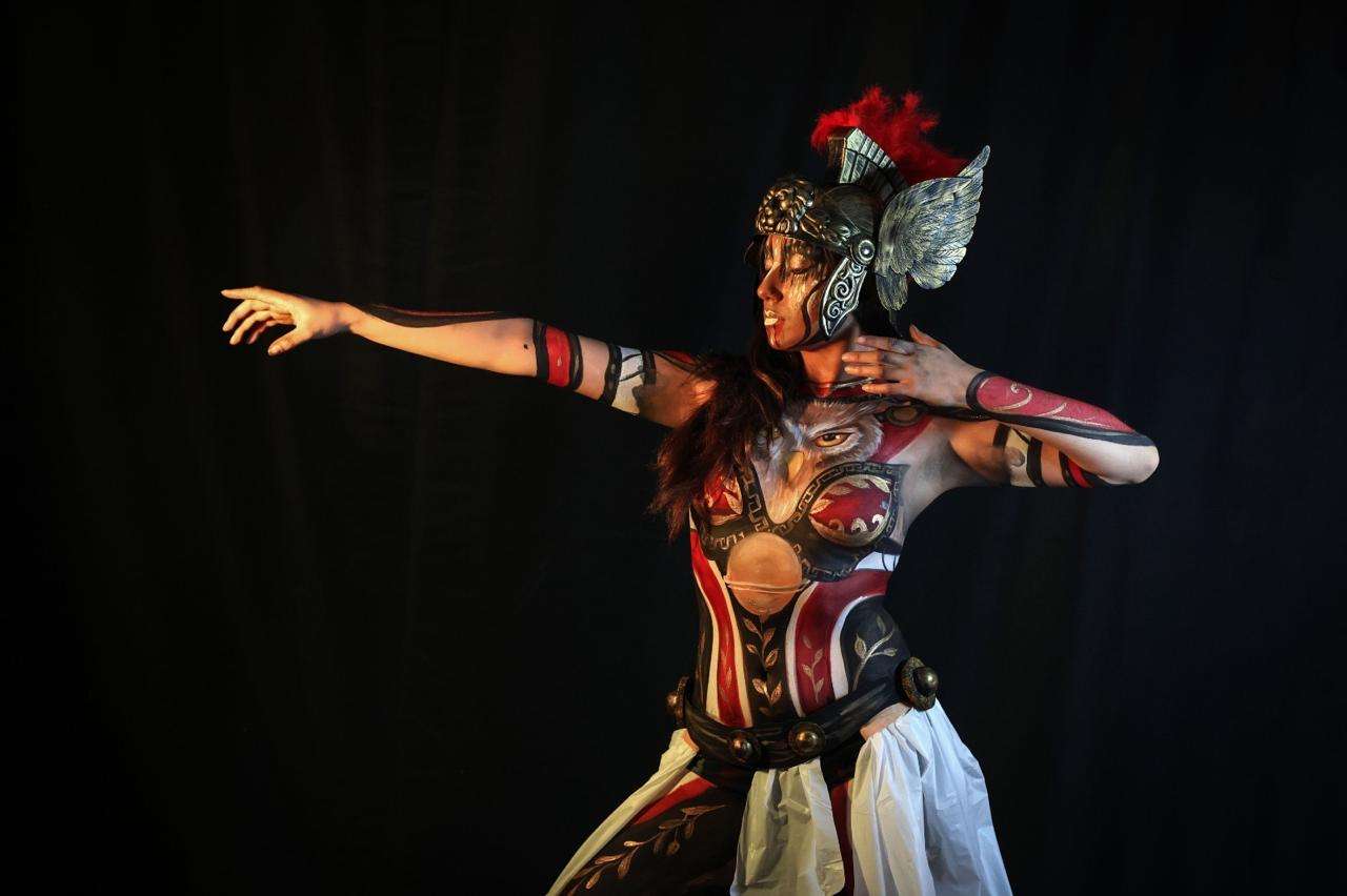 Concluye Crónicas de la Piel con una demostración de Body Paint 