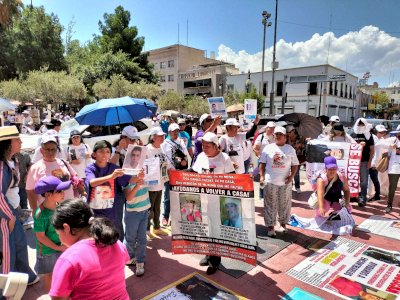 Protestan buscadoras por falta de respuesta ante crisis de desaparecidos 