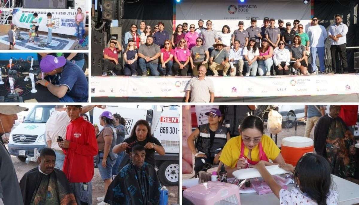 Realizan Fechac y Ficosec feria comunitaria Impacta 20230 en Las Almeras 