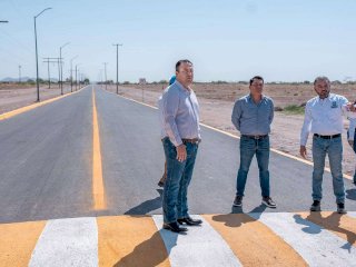Consolidan conexión en Fernando Baeza y avenida 20 en Delicias