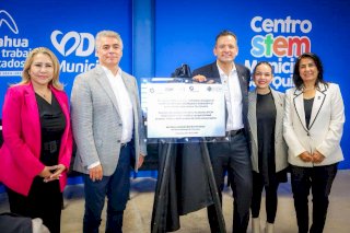 Enseñan robótica y programación a niños en Centro Stem