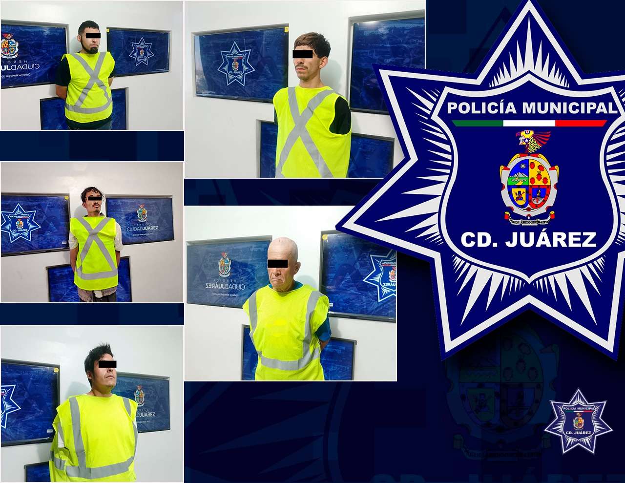 Arrestan a 5 tenían orden de aprehensión vigente