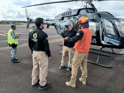 Trasladan por aire a adulta mayor de emergencia desde Uruachi