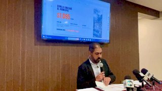 Presenta Hugo González antiinforme y cuestiona deuda municipal