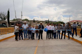 Inauguran puente vehicular en municipio de Santa Isabel 