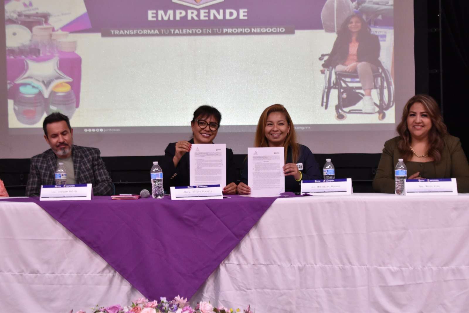 Firman convenio para impulsar inclusión laboral de mujeres con discapacidad