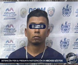 Detienen a joven con droga en la colonia Progreso 