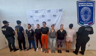 Detiene Fiscalía Sur a 7 con droga durante cateo en Parral 