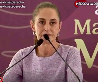 Gritan a Sheinbaum Fuera, Fuera Fuera, en Colima y decalifica protestas 