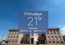 Despierta Chihuahua con 21°C; prevén lluvias durante la jornada 