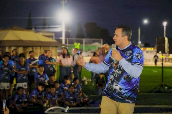 Impulsa Marco Bonilla el deporte desde las colonias al alto rendimiento