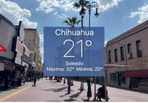 Registra Chihuahua 20°C al amanecer; se esperan hasta 32°C