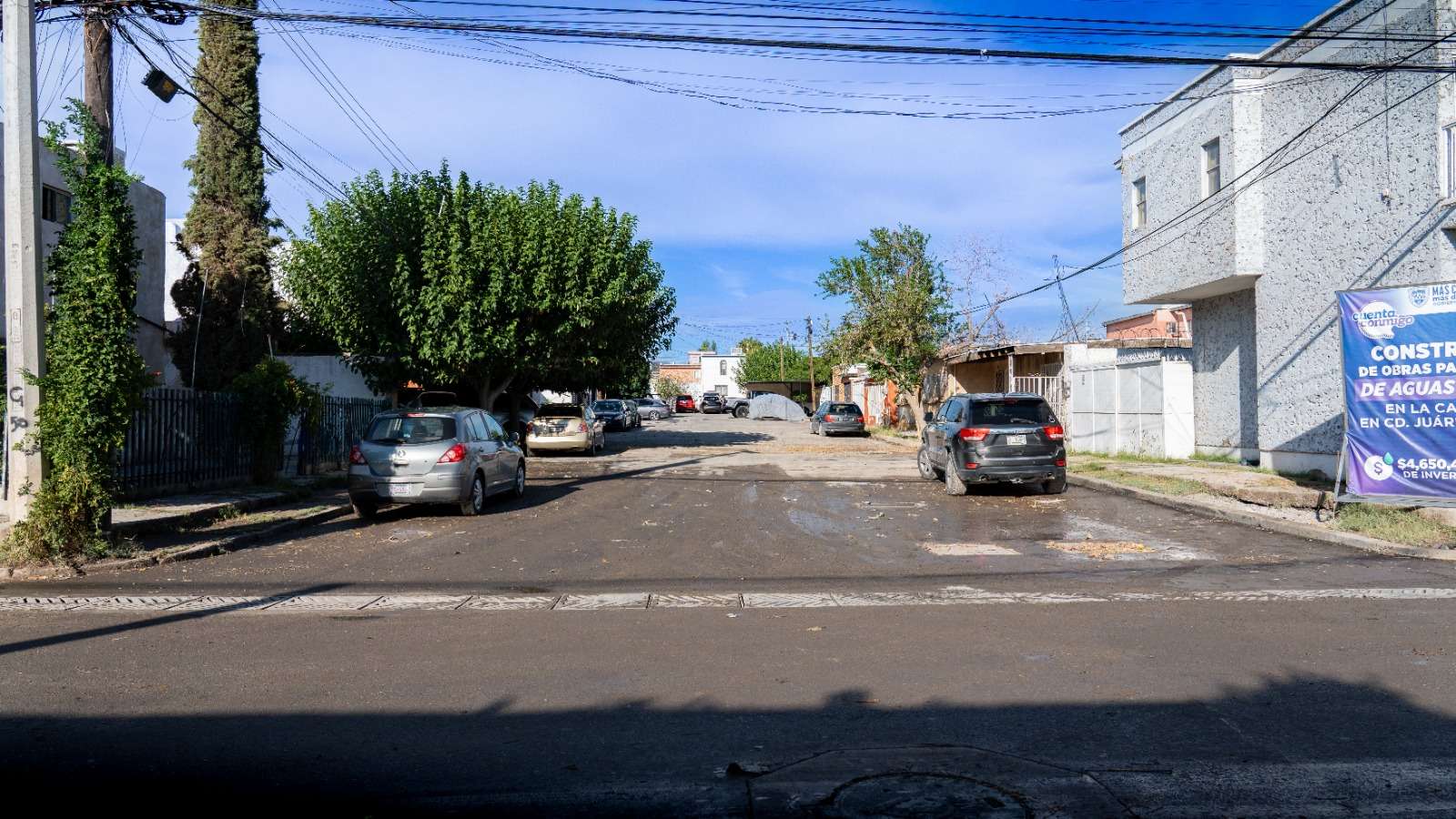 Funciona obra pluvial en colonia Olimpia, tormenta no afectó las calles