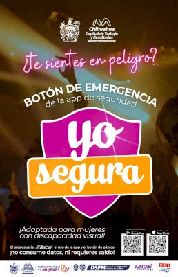 Invitan a mujeres a utilizar aplicación Yo Segura