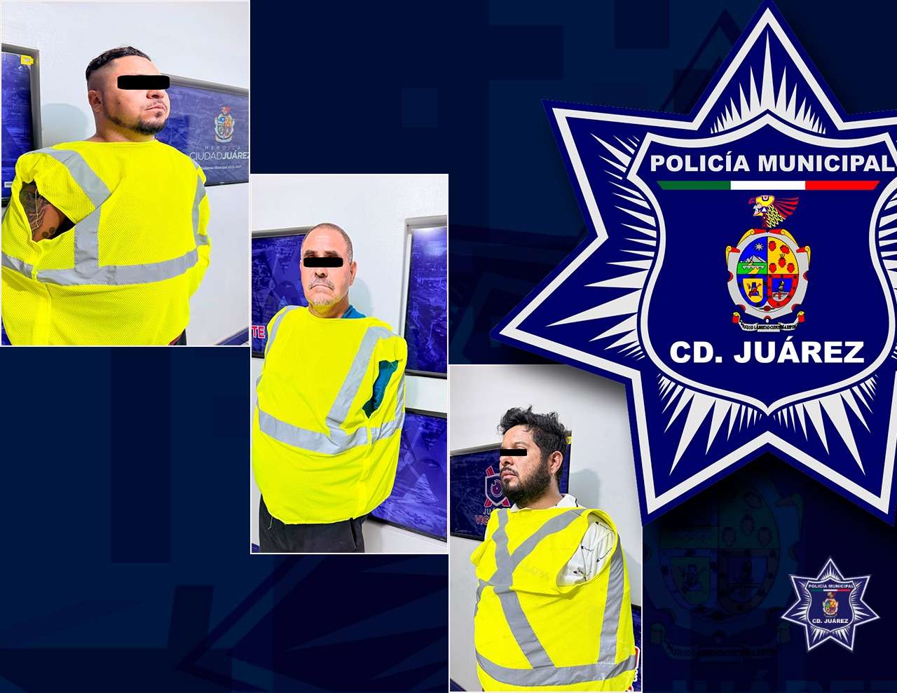 Detienen a tres personas por violencia familiar en hechos distintos