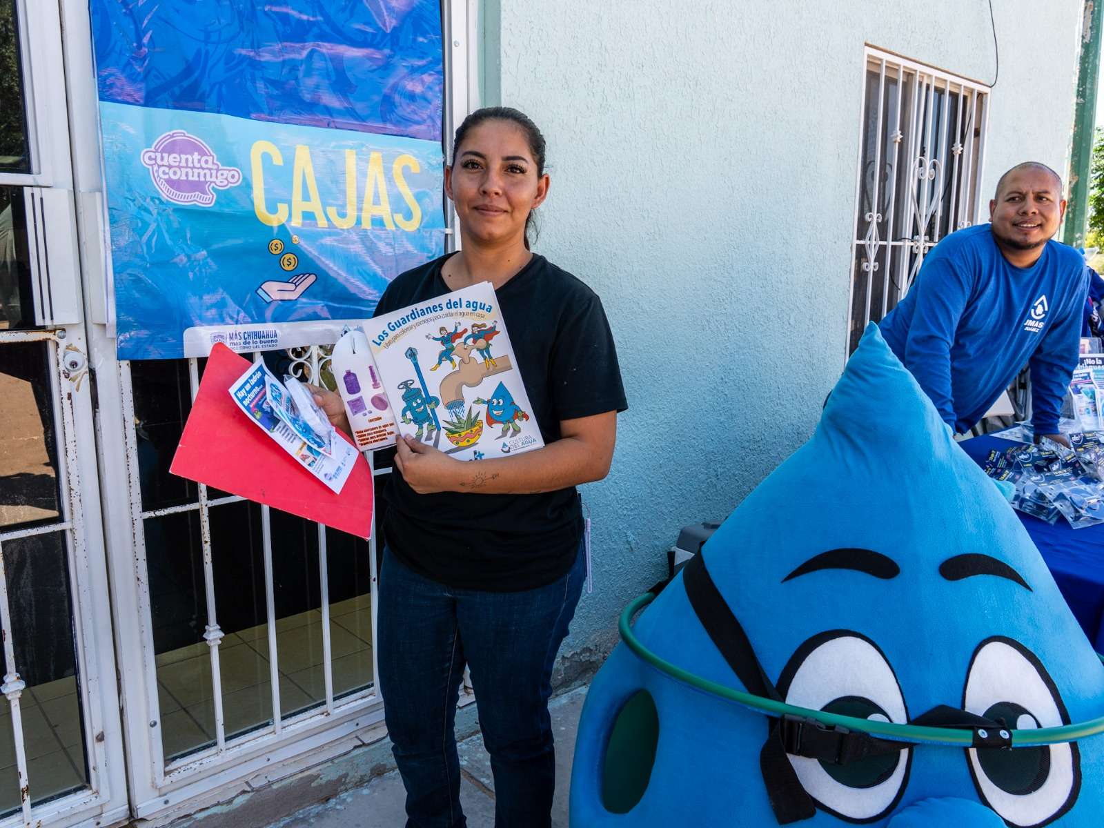 Ofrecen contratos de agua y drenaje en El Sauzal