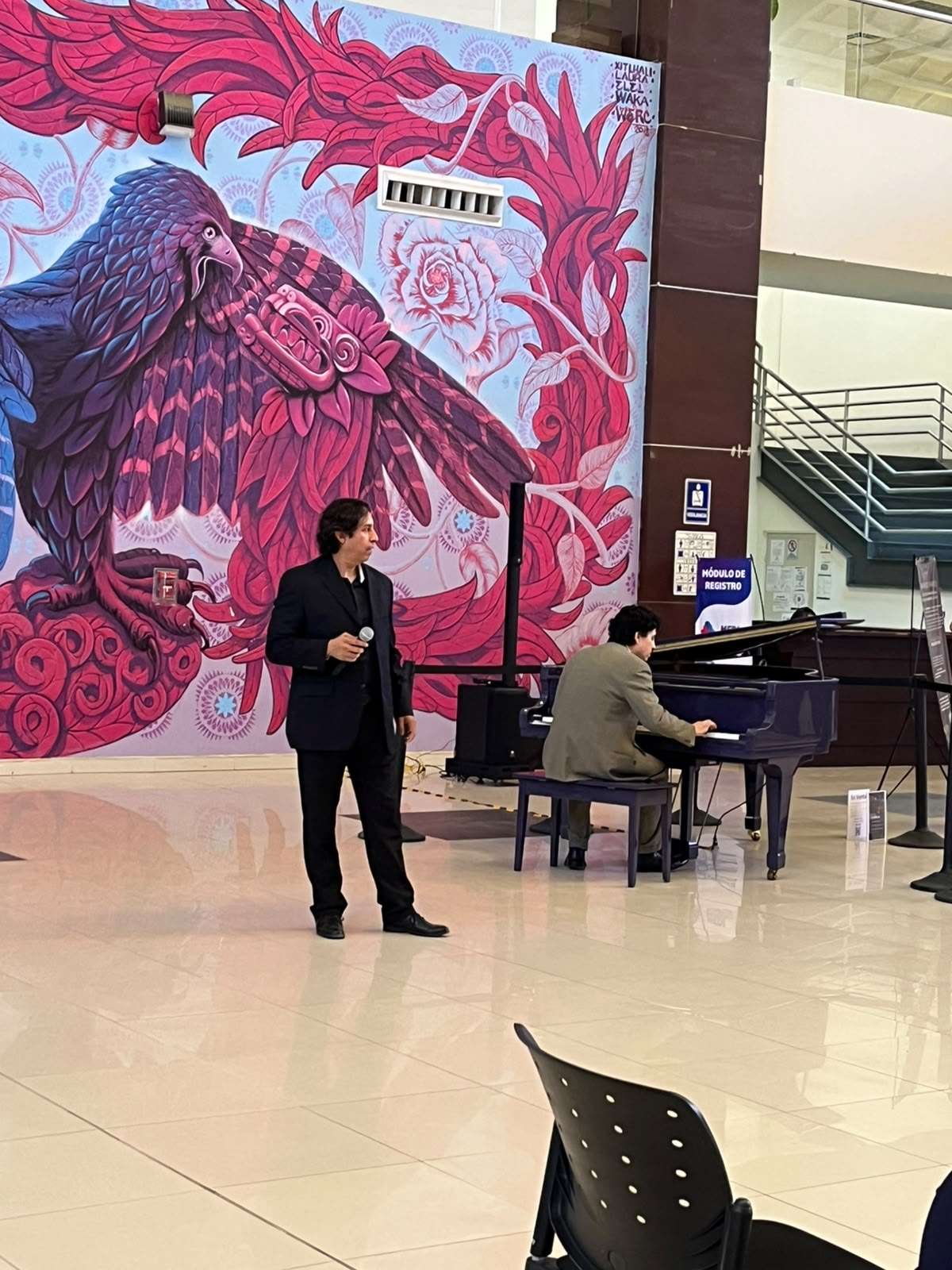 Llevan música y talento local al pueblito mexicano 