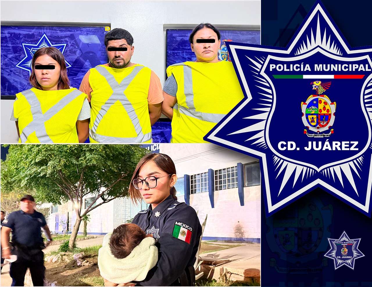 Detienen a cuatro personas tras rescatar a mujer en la Plutarco