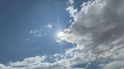 Alcanza temperatura 32°C, con probabilidad de lluvias