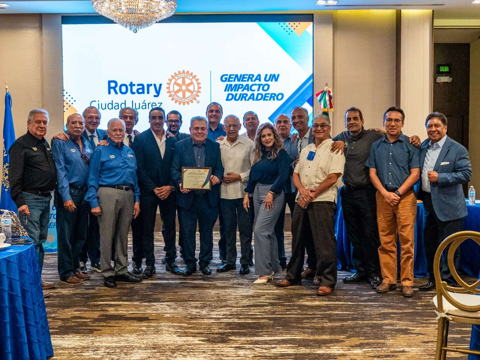 Fortalece JMAS alianza con Club Rotario para impulsar proyectos 