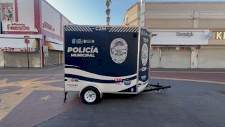 Instalan módulo de vigilancia en el Centro previo al Grito