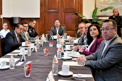 Evalúan resultados de operativos en Mesa Estatal de Construcción de Paz