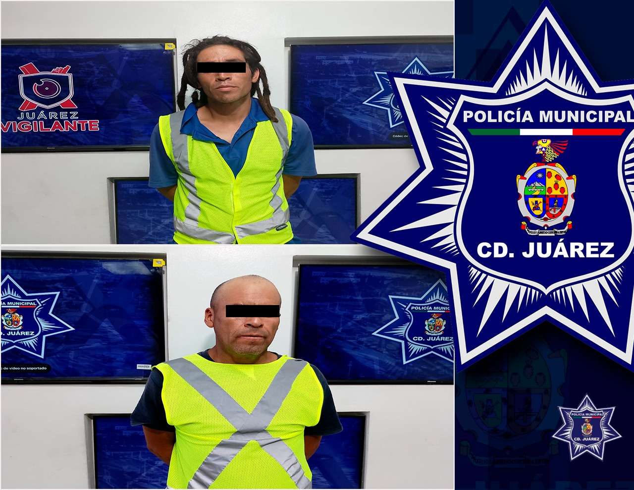 Detienen a dos con orden de aprehensión vigente 