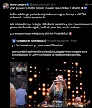Invita Maru Campos a vivir el Grito en la Plaza del Ángel